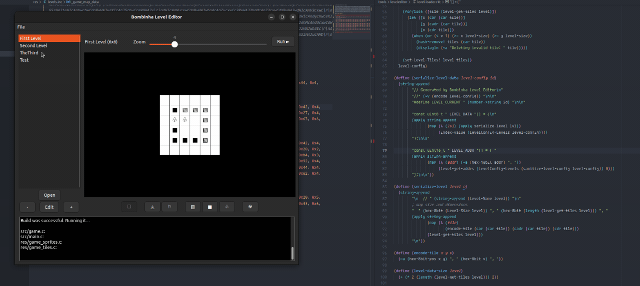 Level Editor written in Racket